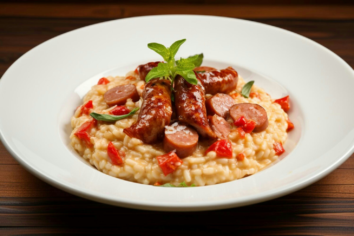 Risotto con salsiccia: ricetta ricca e avvolgente per palati esigenti e buongustai appassionati